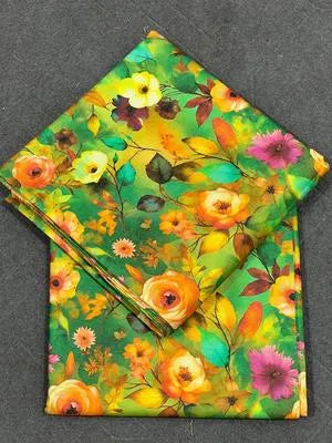 2 Pc Women’s Unstitched Printed Suit