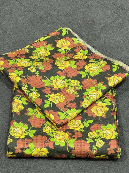 2 Pc Women’s Unstitched Printed Suit